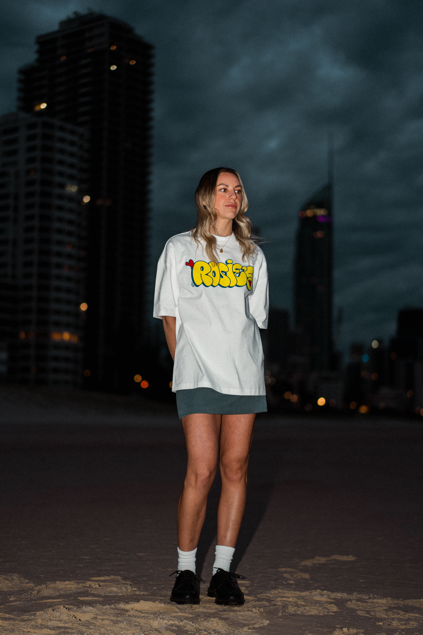 Yellow Graf Tee