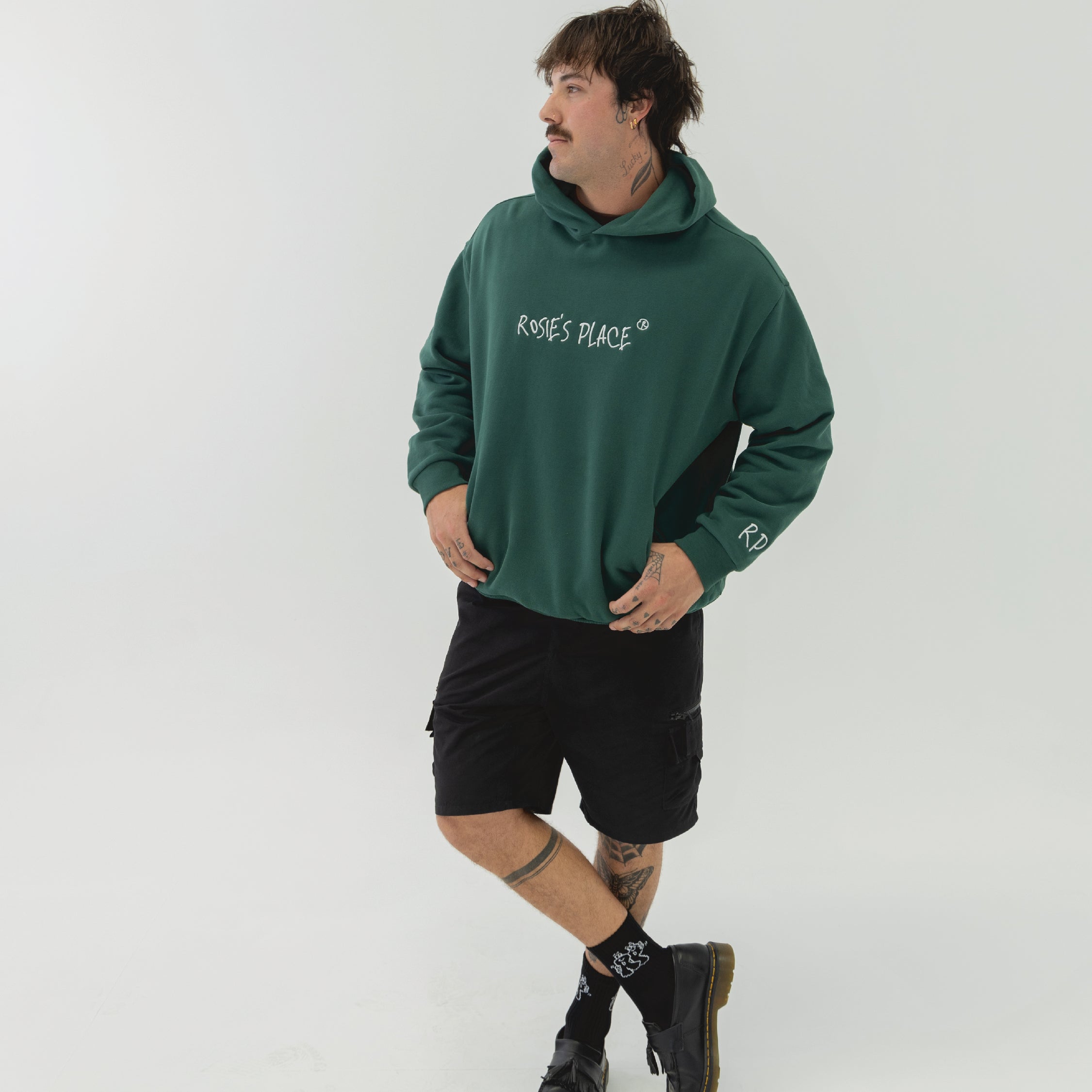 Simple Forrest Green Hoodie